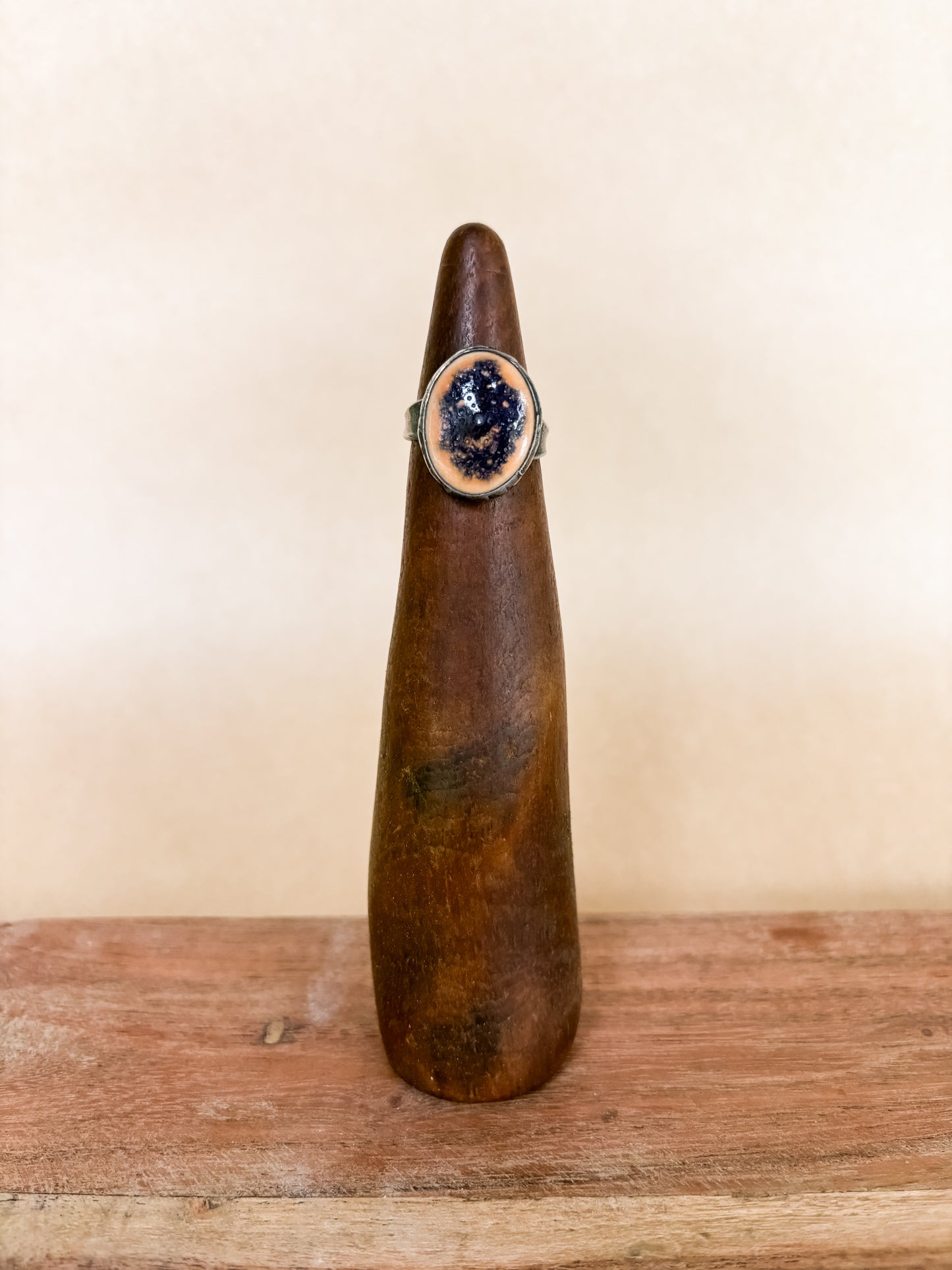 mulberry oval ring