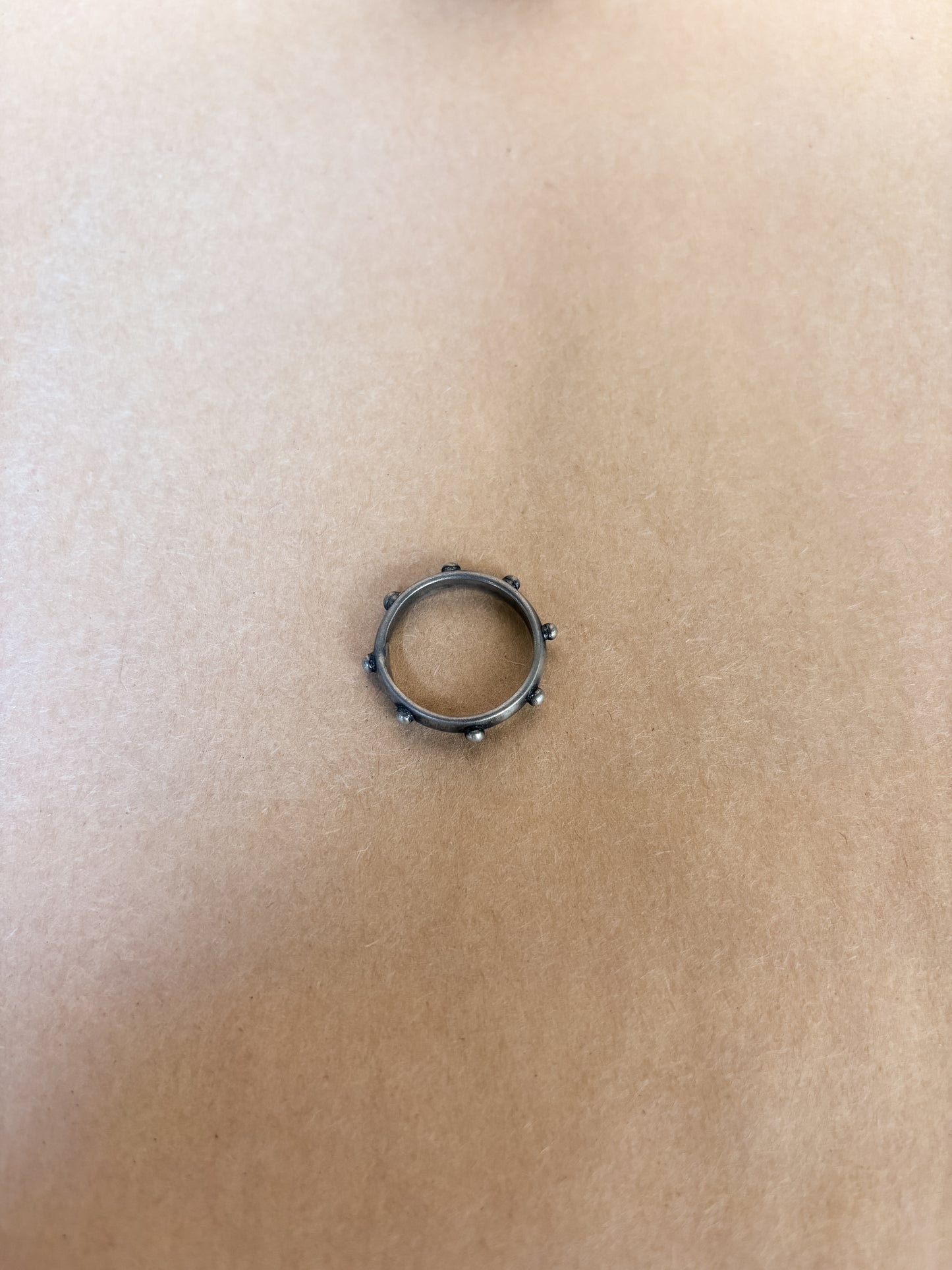 shield maiden band ring