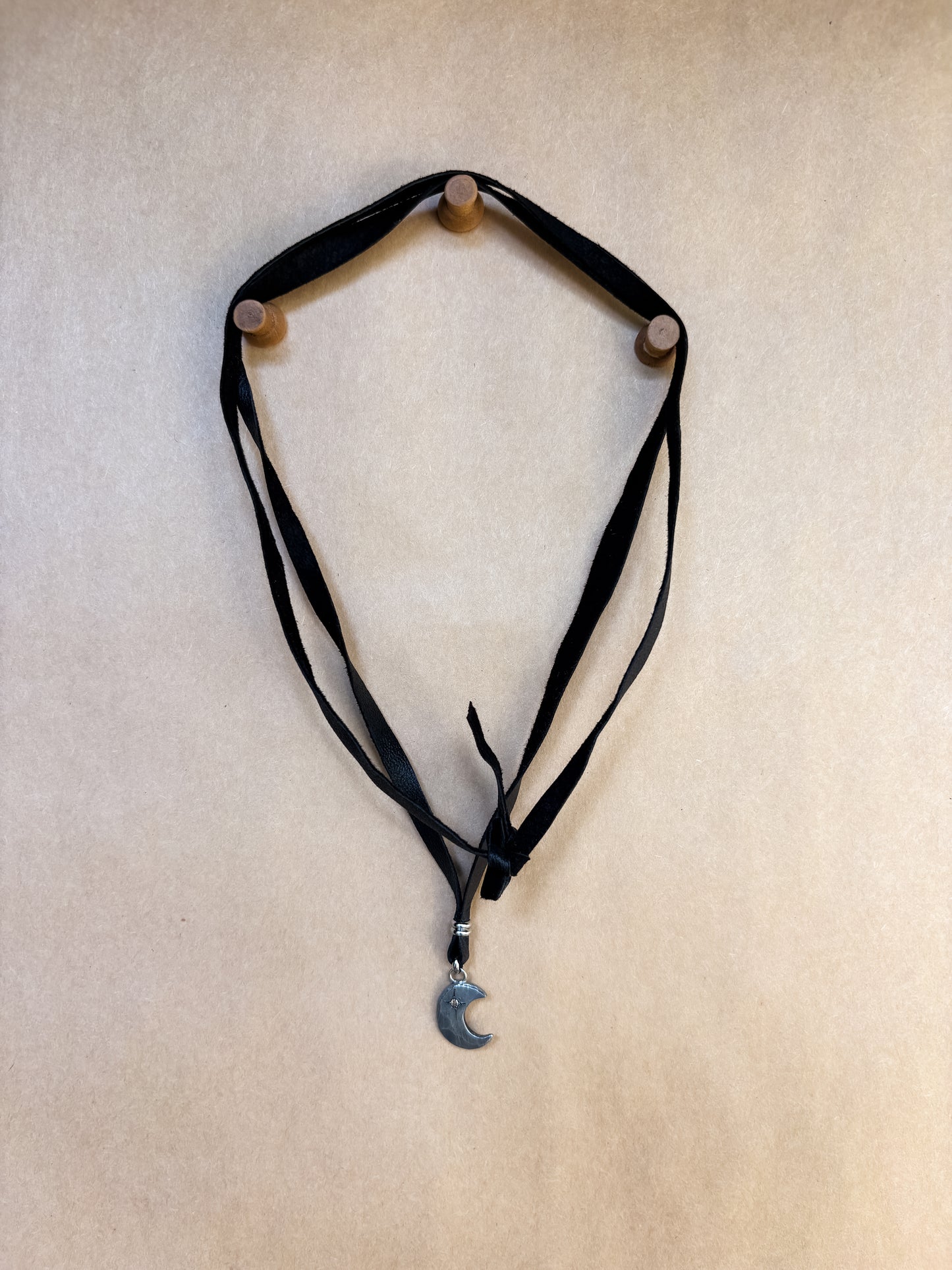 starry moon wrap choker