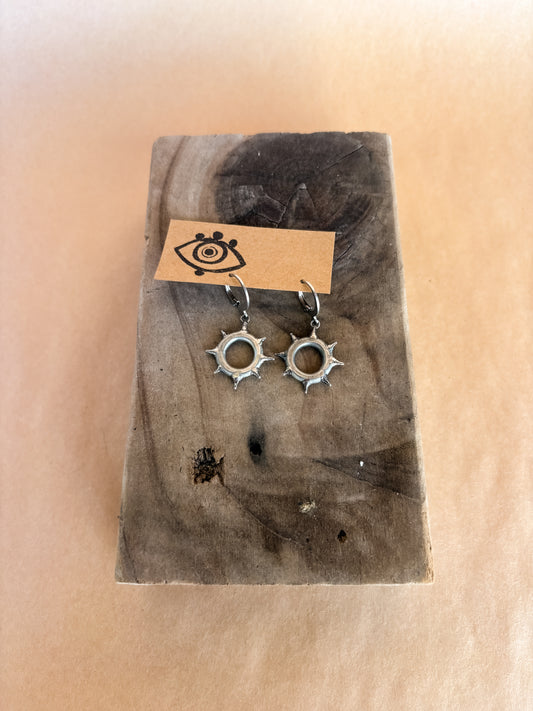 sun portal earrings