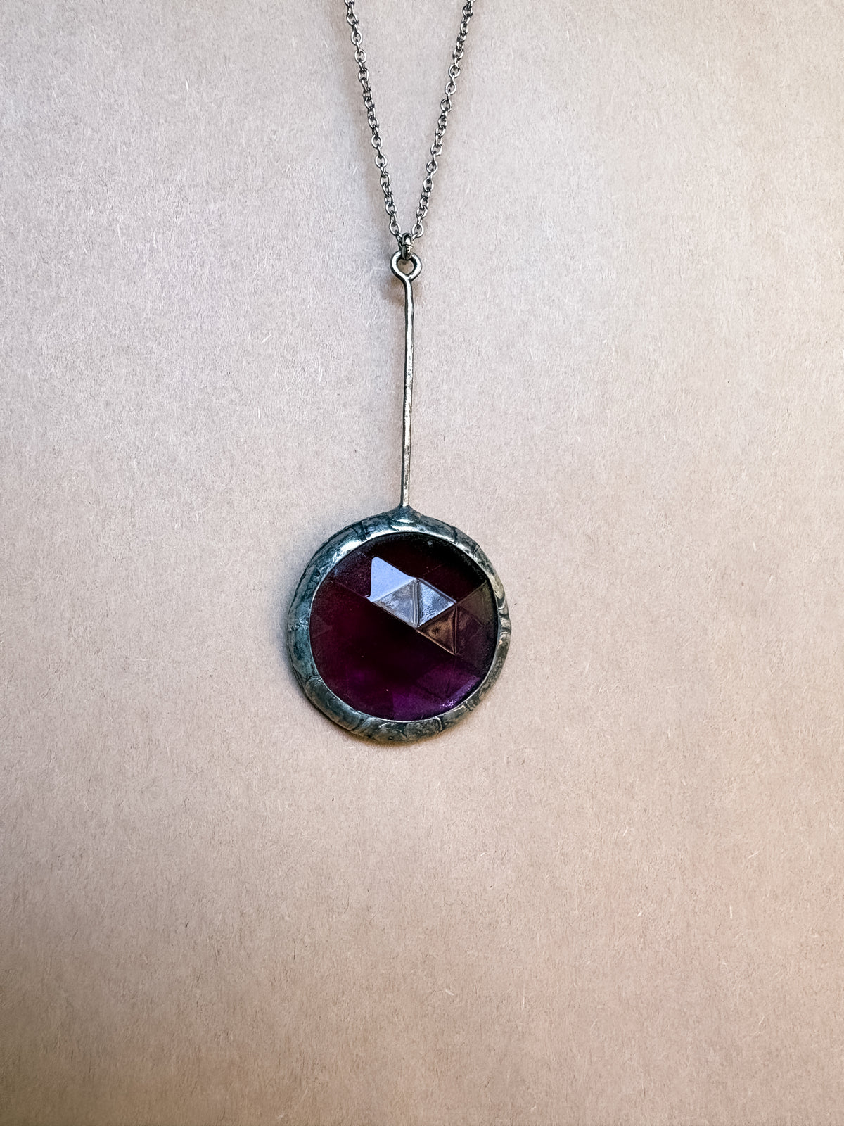 rose scrying necklace
