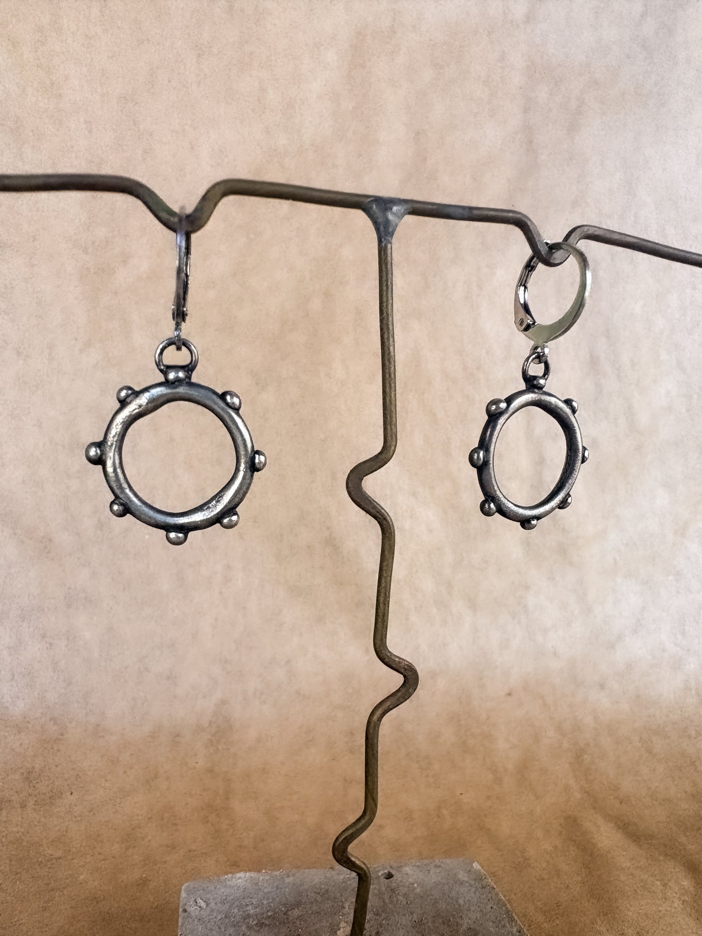 dot portal earrings