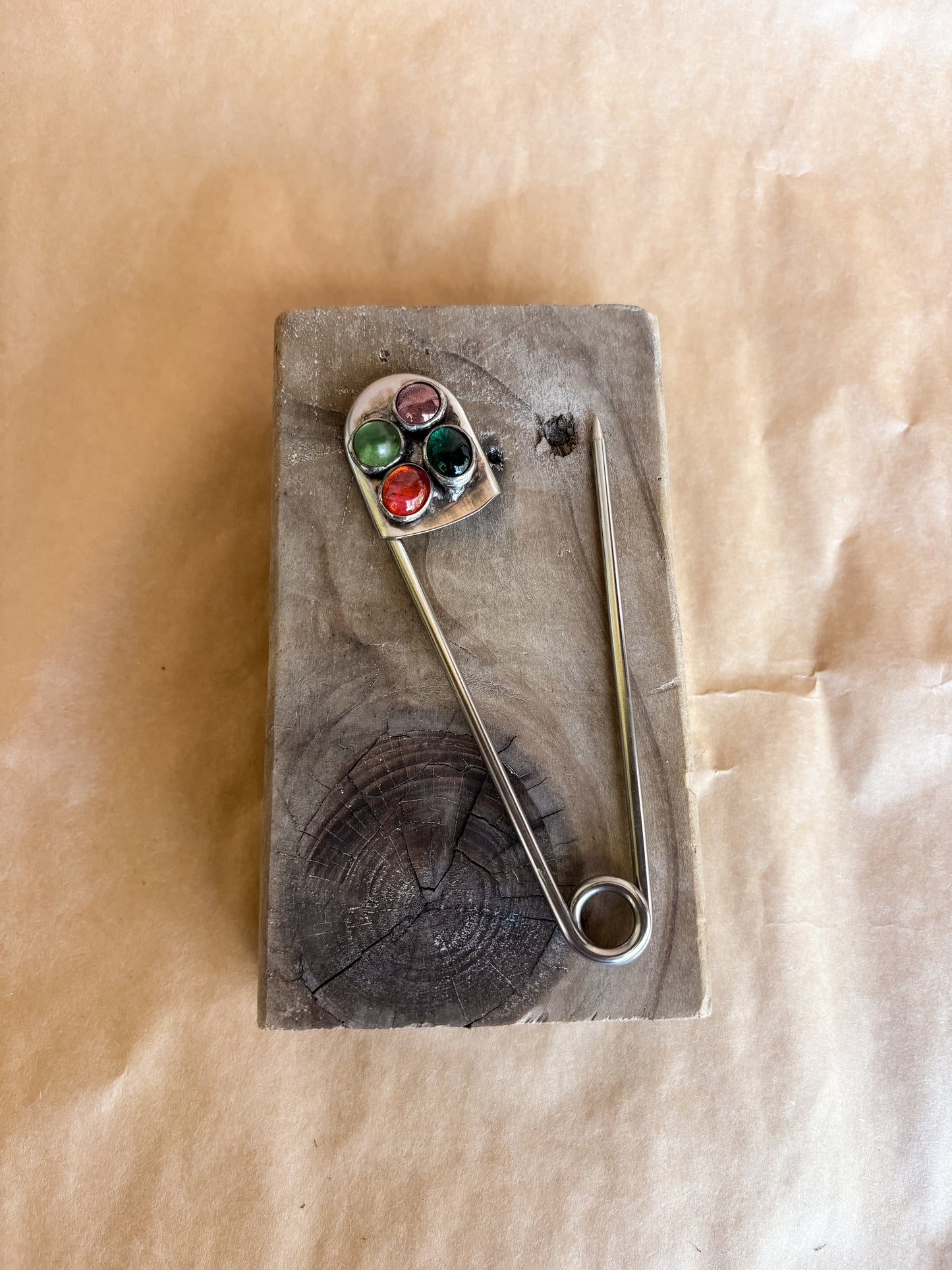 candy cluster safety pin