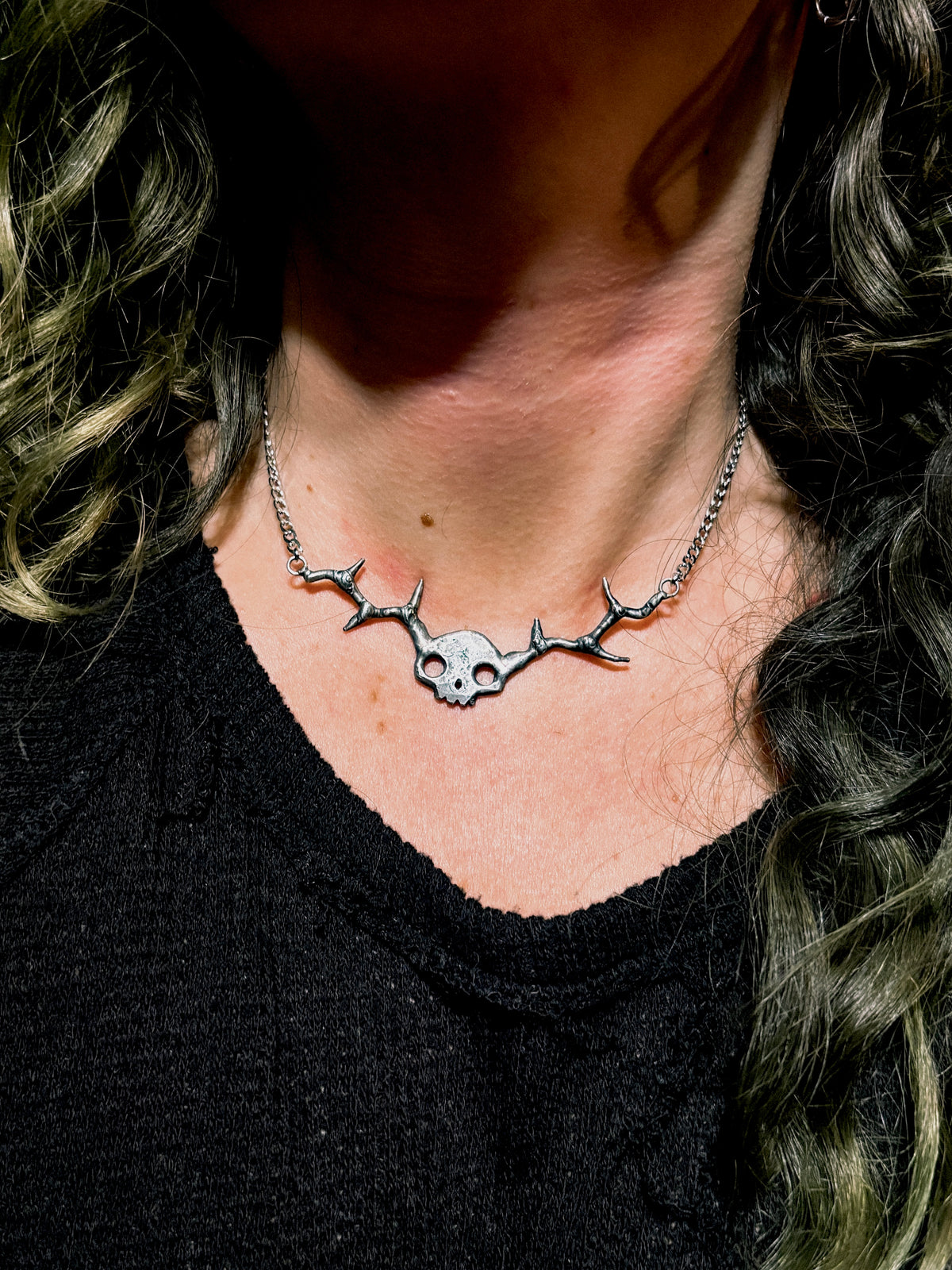ritual skull choker I