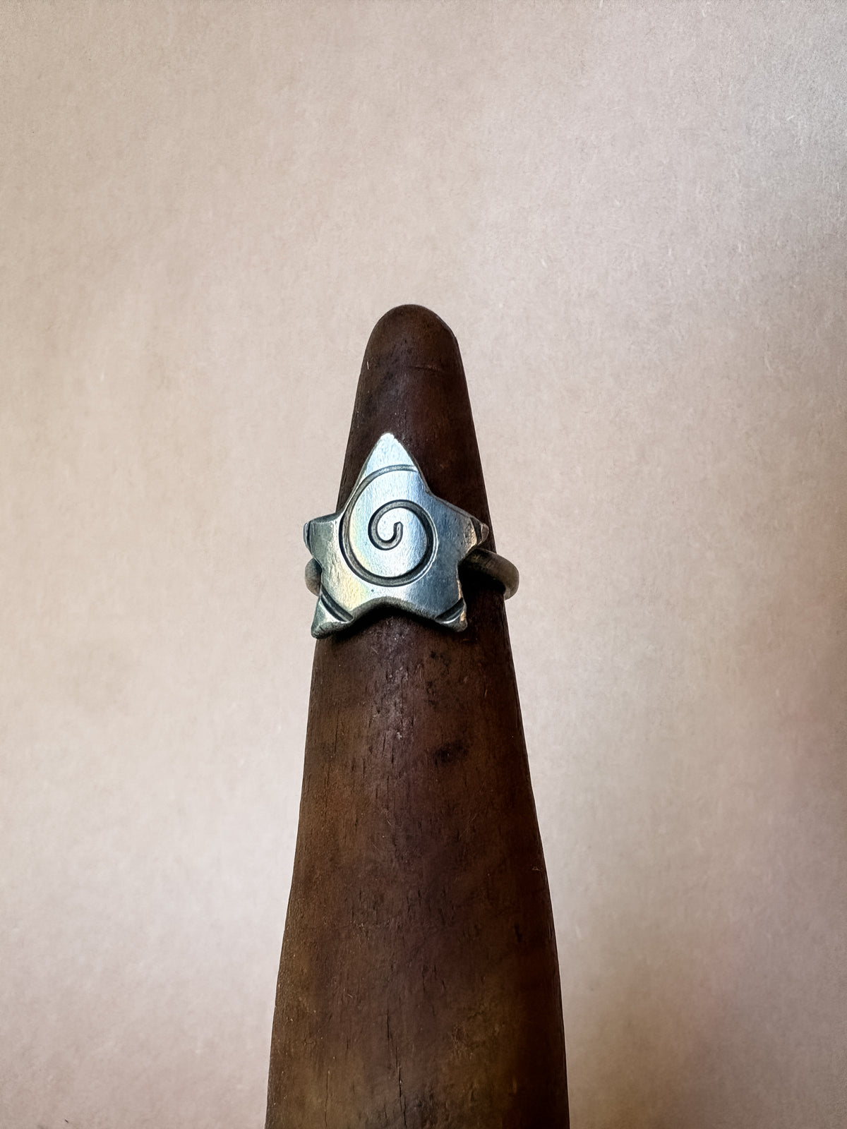 star spiral ring
