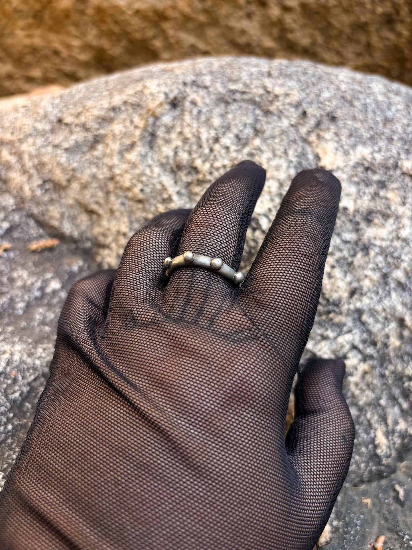 shield maiden band ring