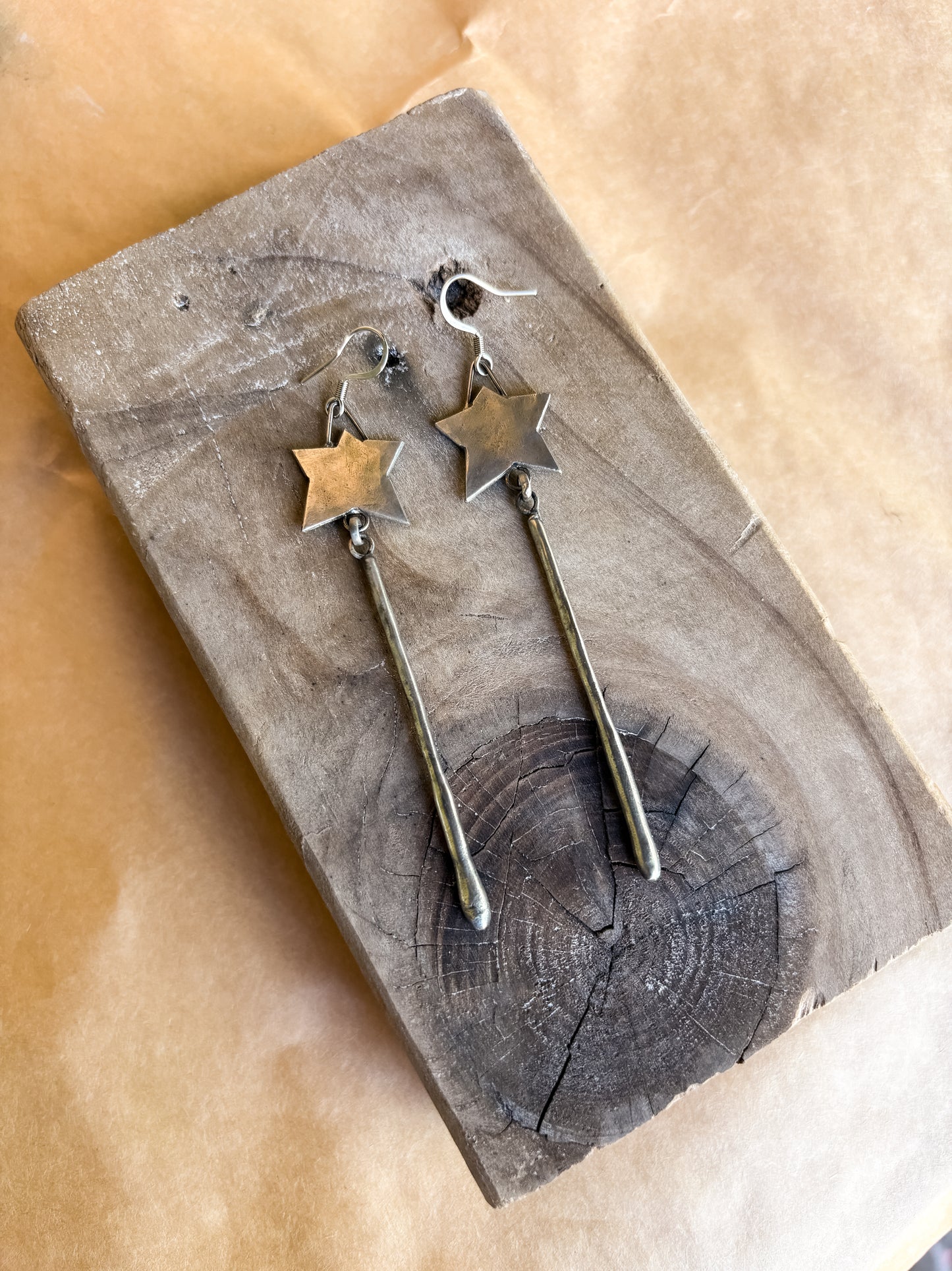 shooting star earrings