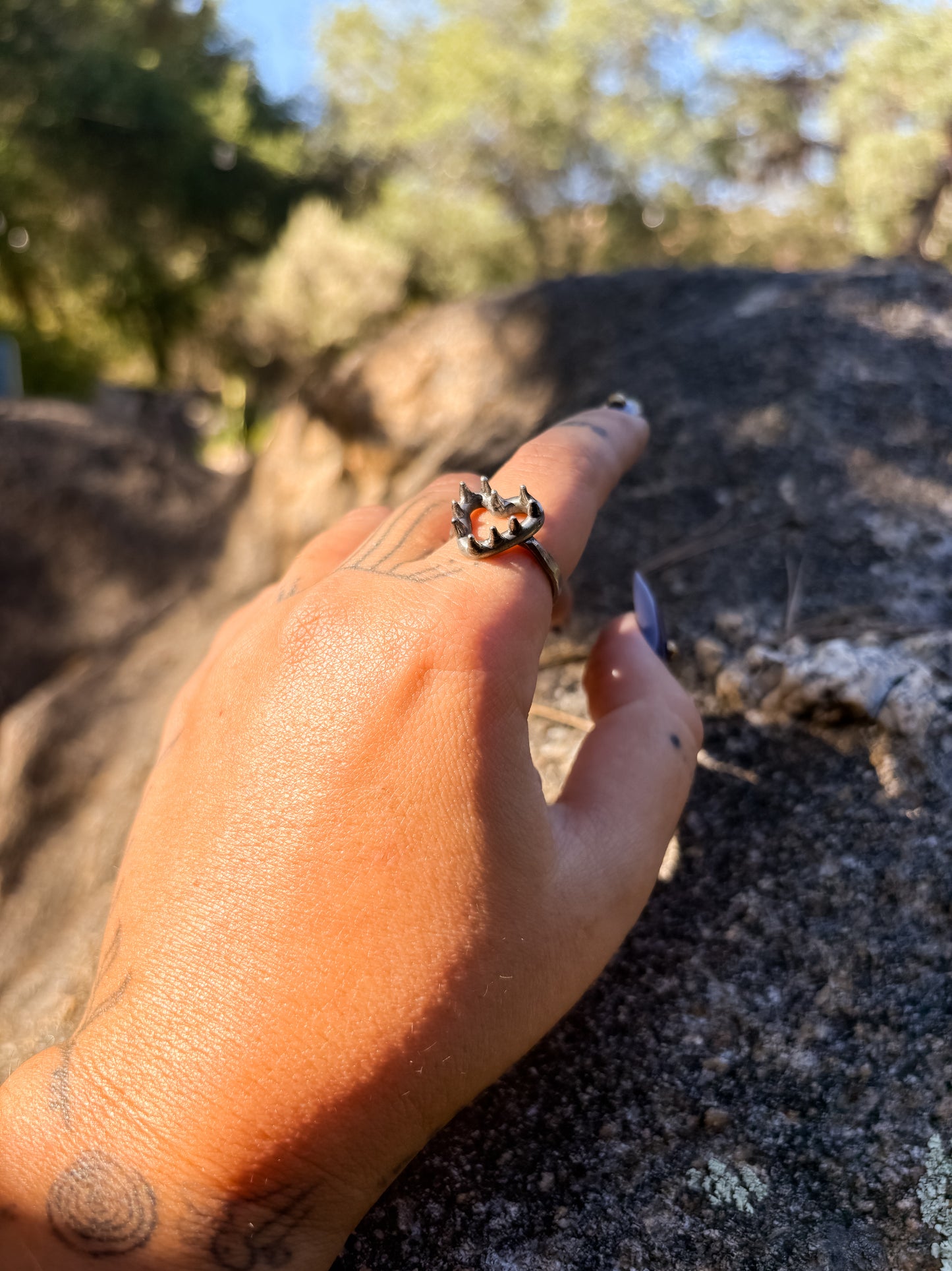 mollify heart ring