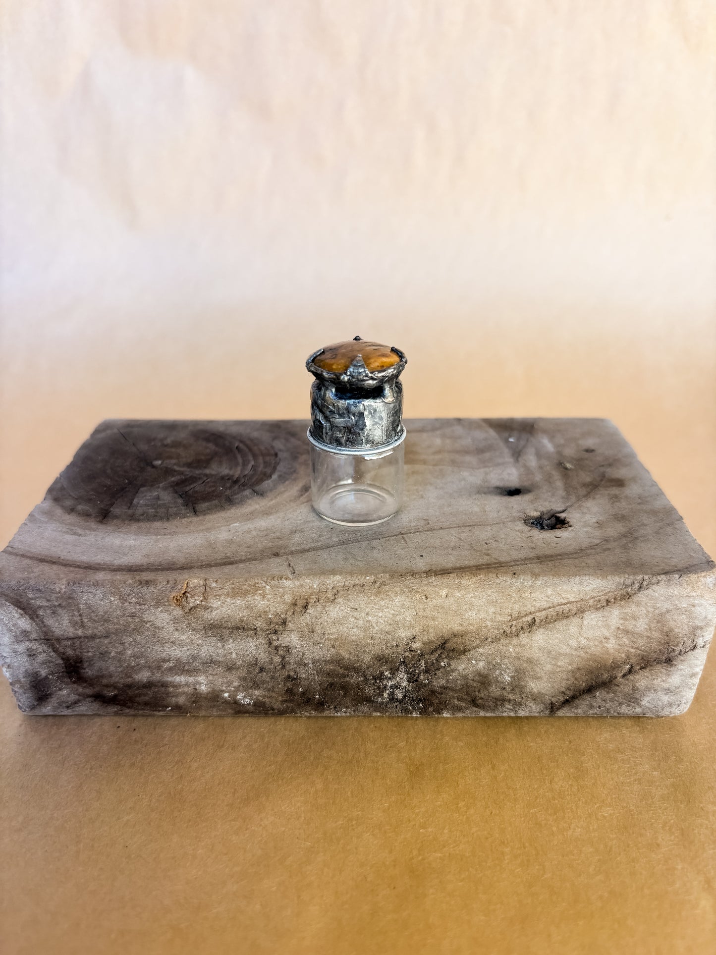 jasper capped jar