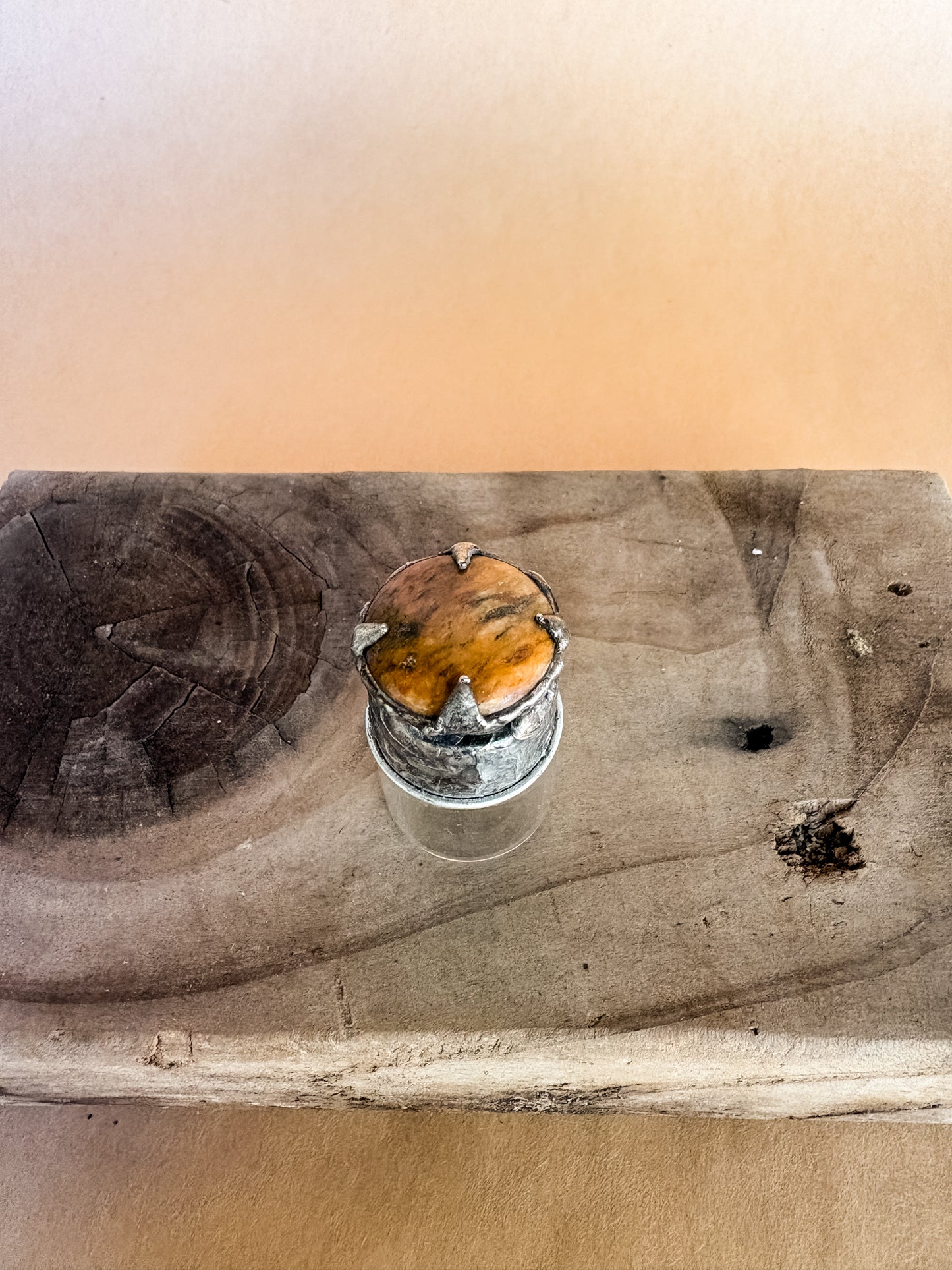 jasper capped jar