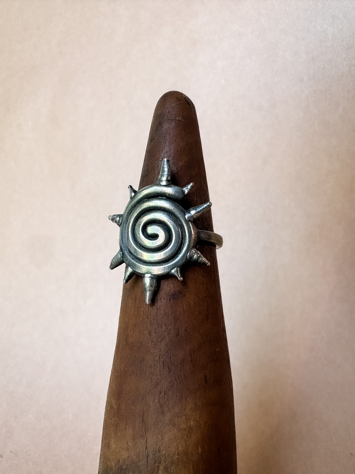 spark spiral ring