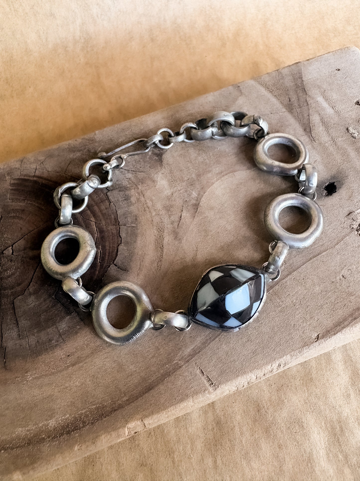 checkerboard portal bracelet