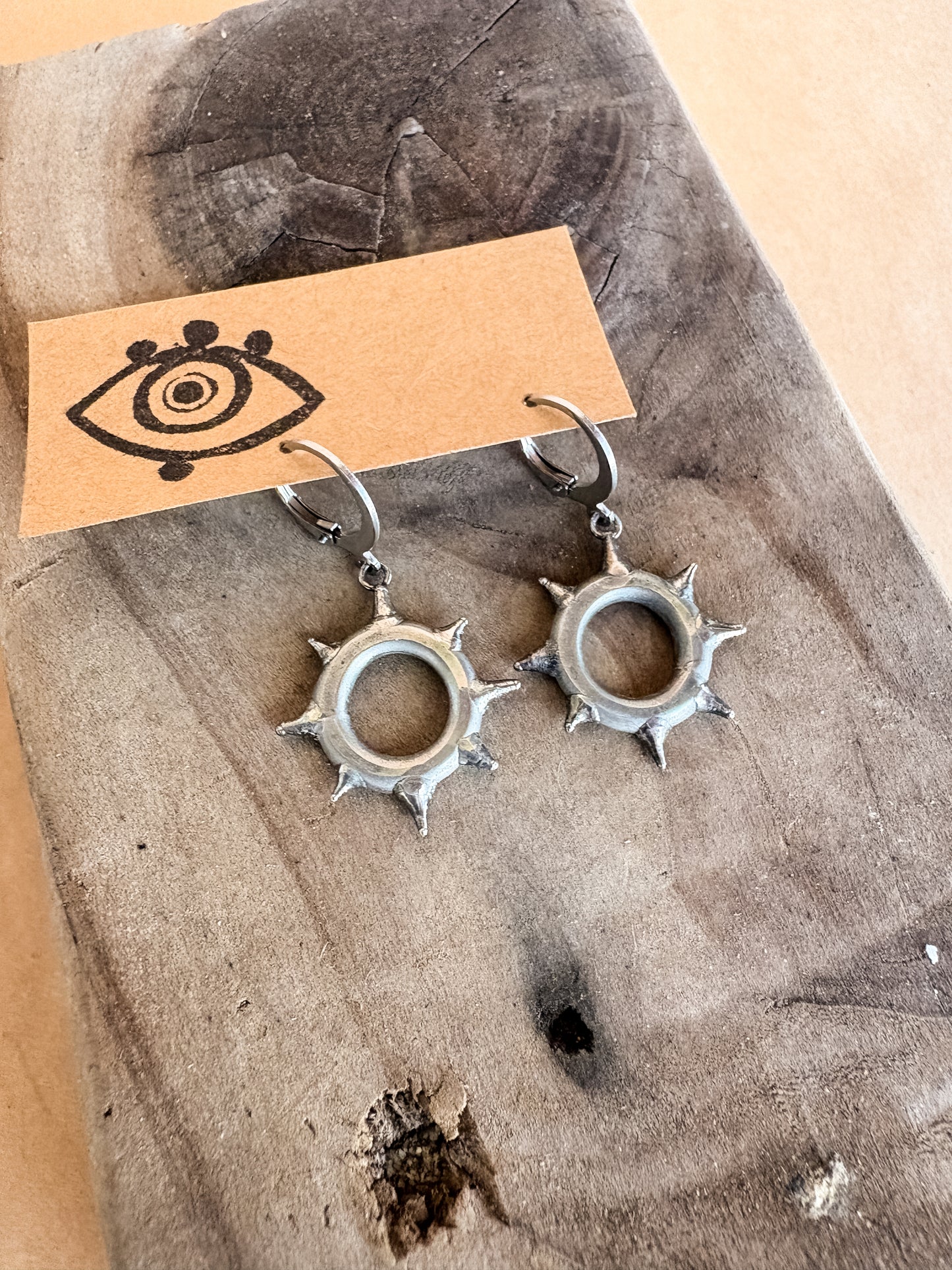 sun portal earrings