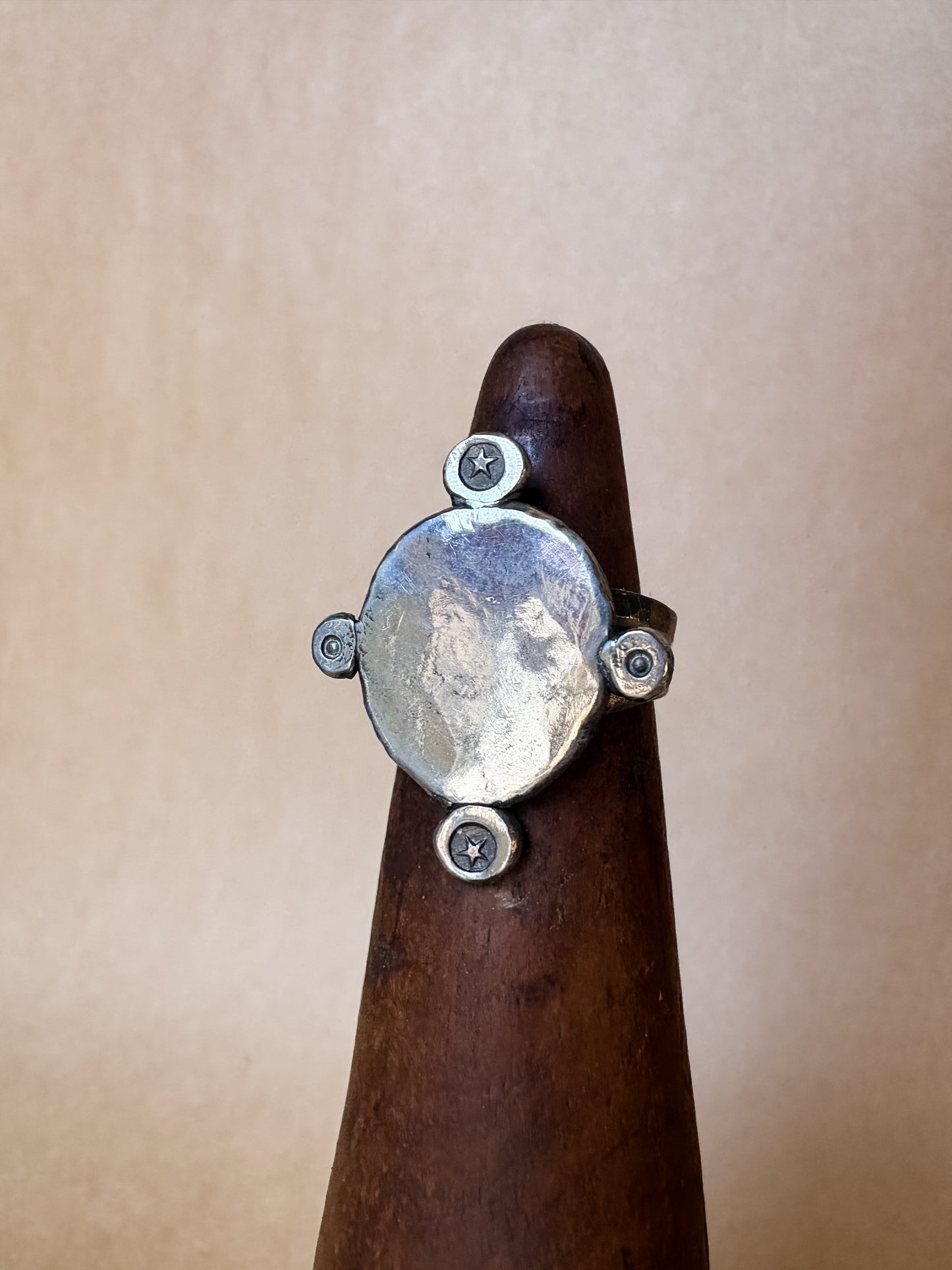 starry mirror ring