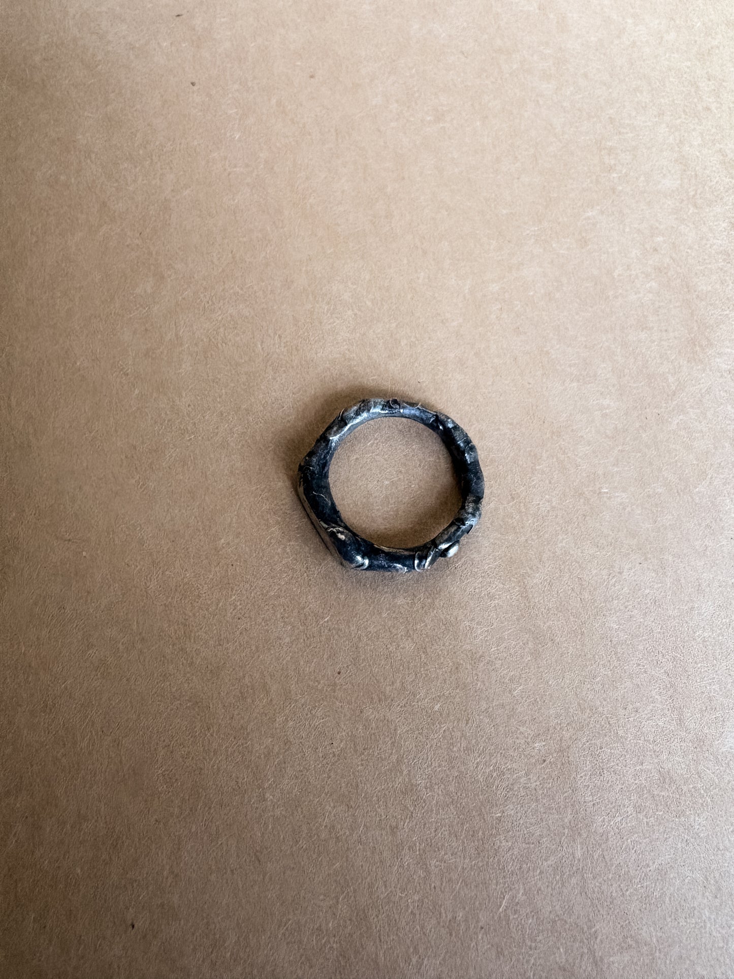 mirror signet ring