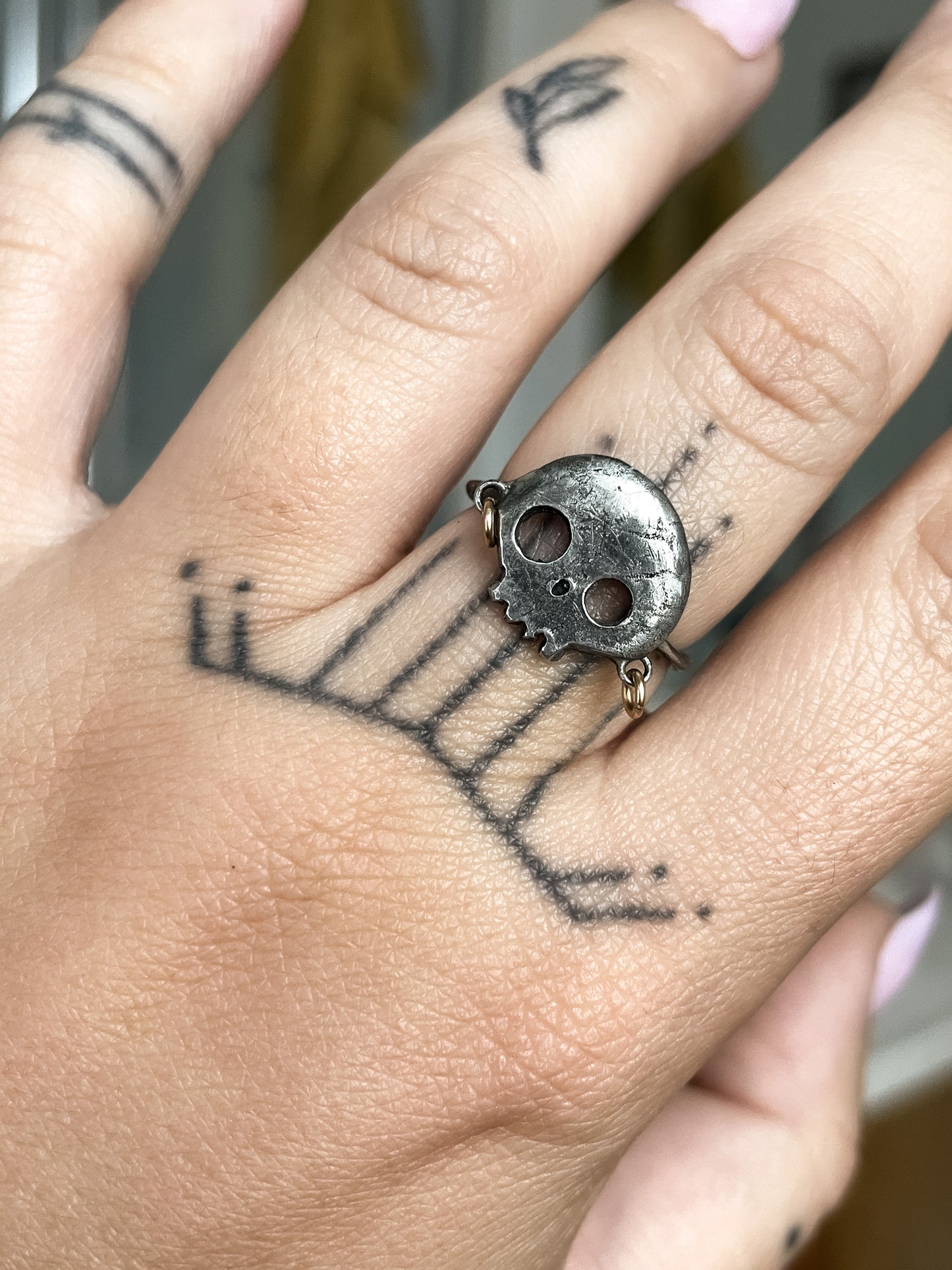 pirate skull ring