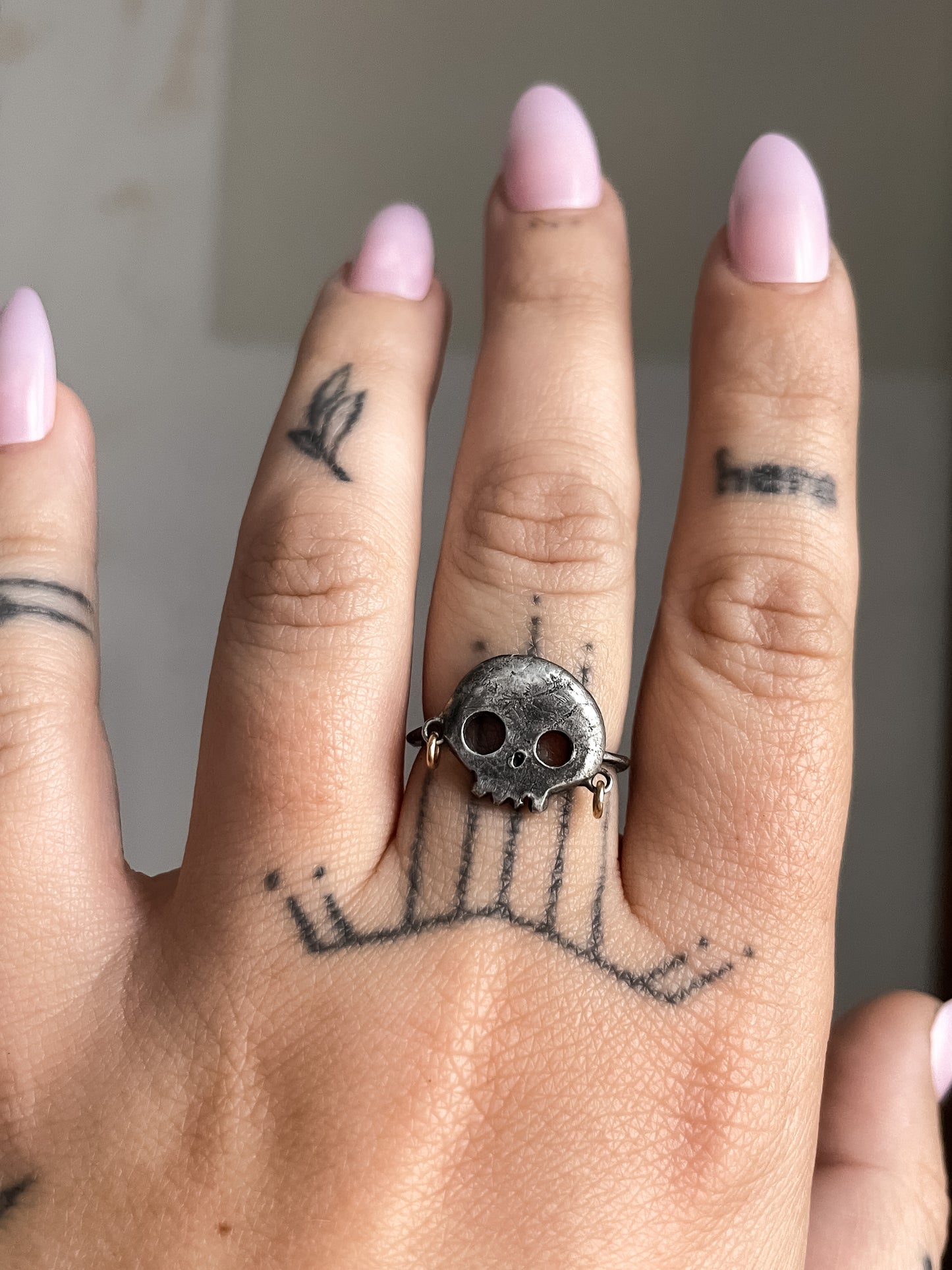pirate skull ring