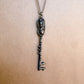 black forest key necklace