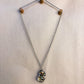 bronze pearl mushroom necklace