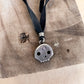 meteor skull wrap choker