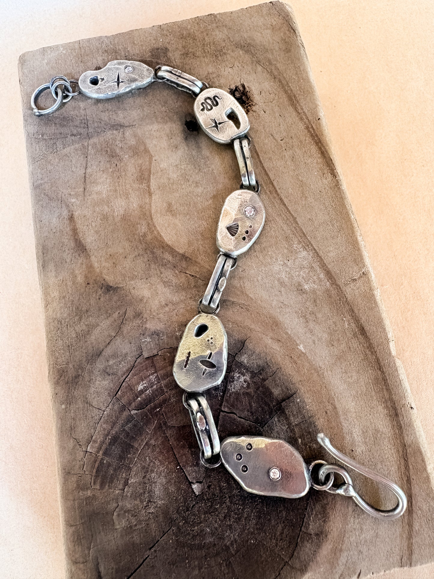 patchwork bracelet