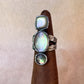 black glow triple ring