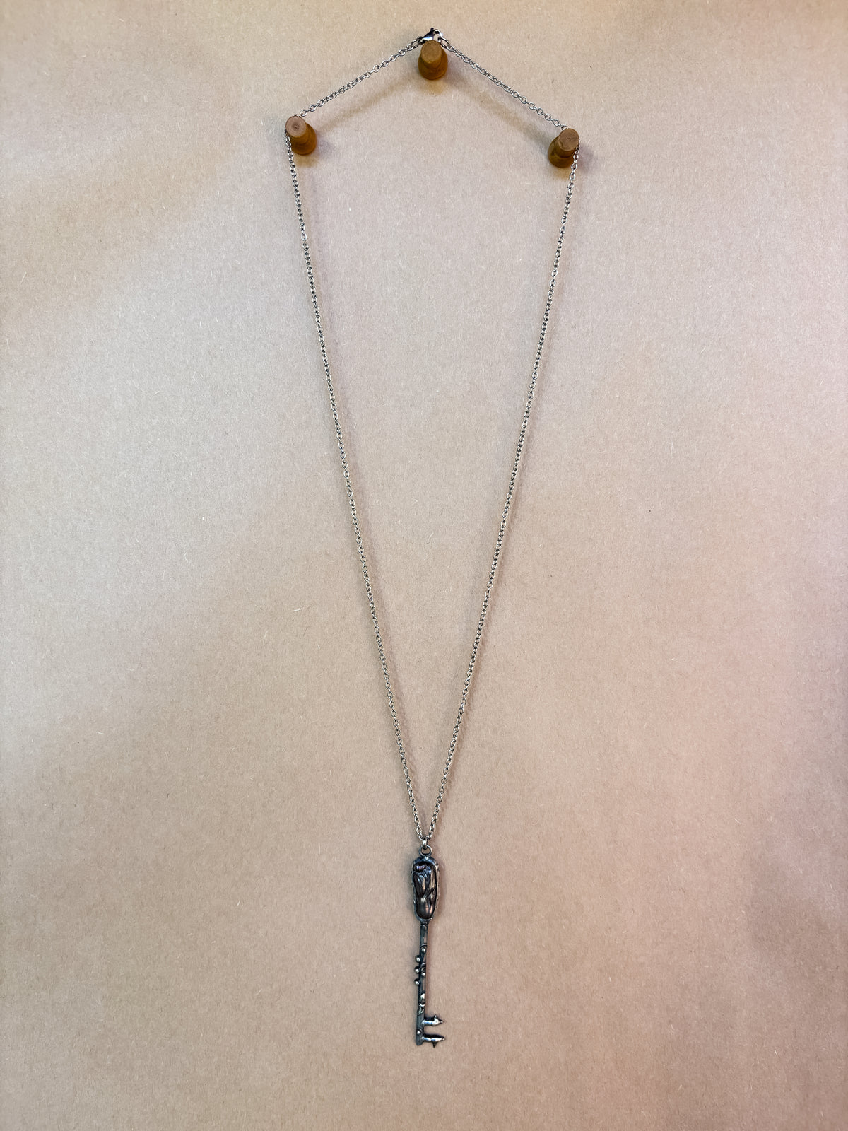 black forest key necklace
