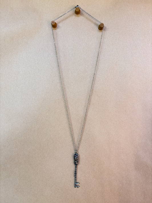 black forest key necklace