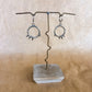 spiked portal earrings