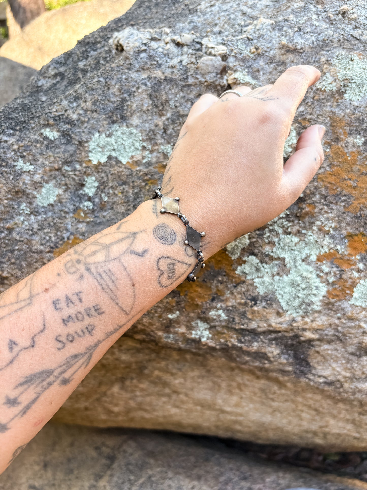 harlequin diamond bracelet