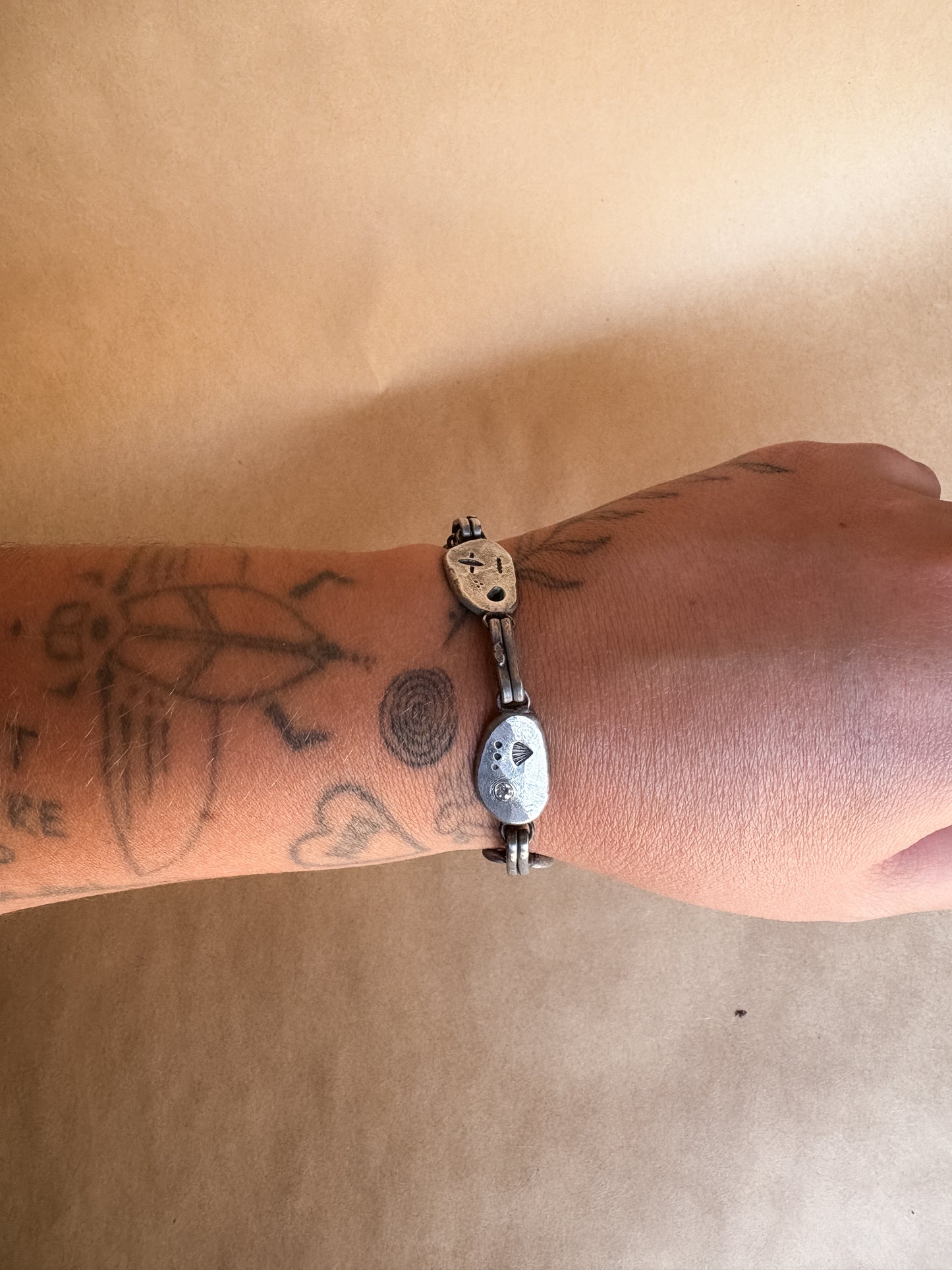patchwork bracelet