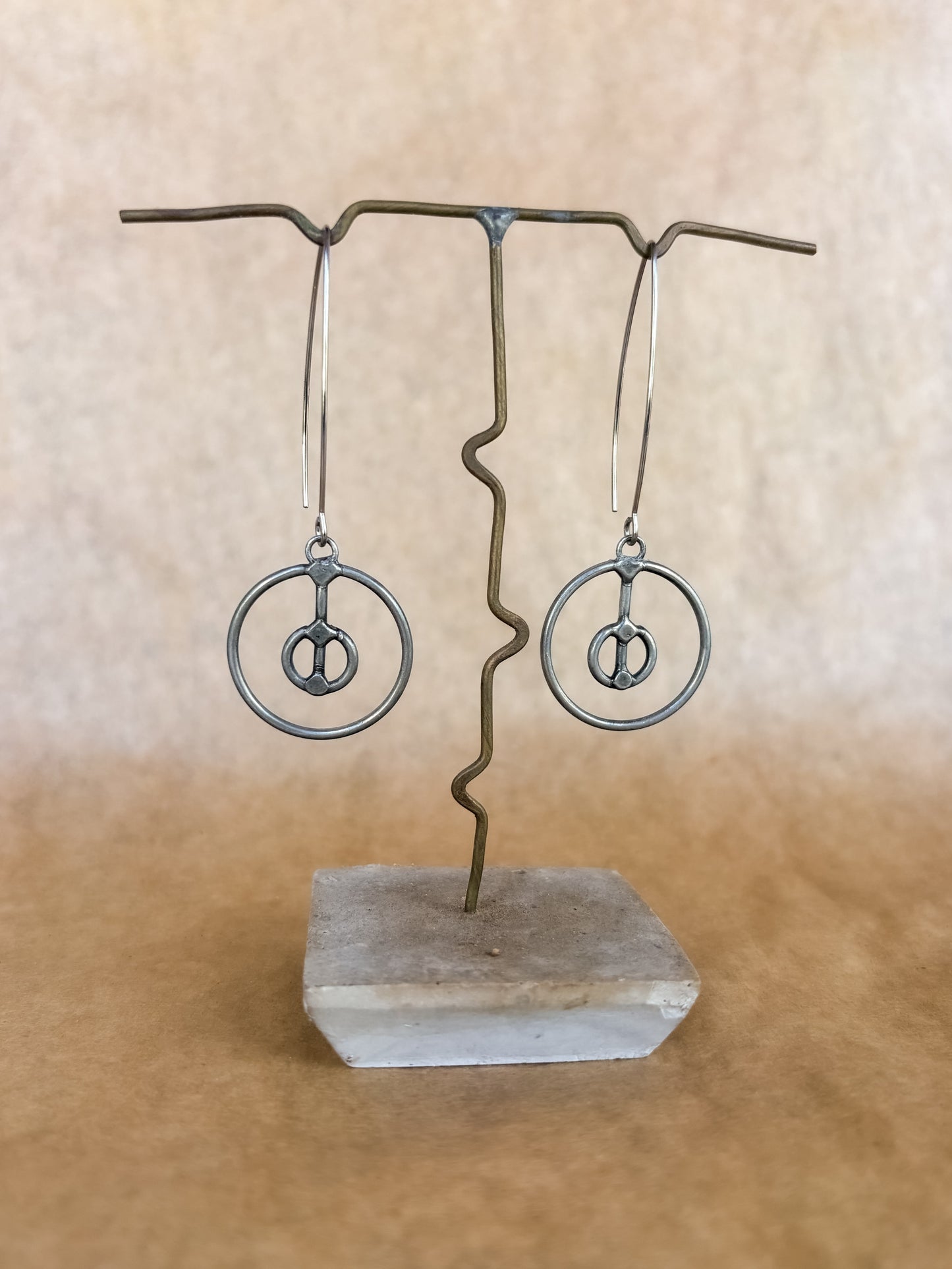 patience sigil earrings