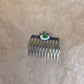 green eye hair comb