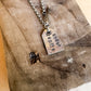 sheer spite snake tag necklace