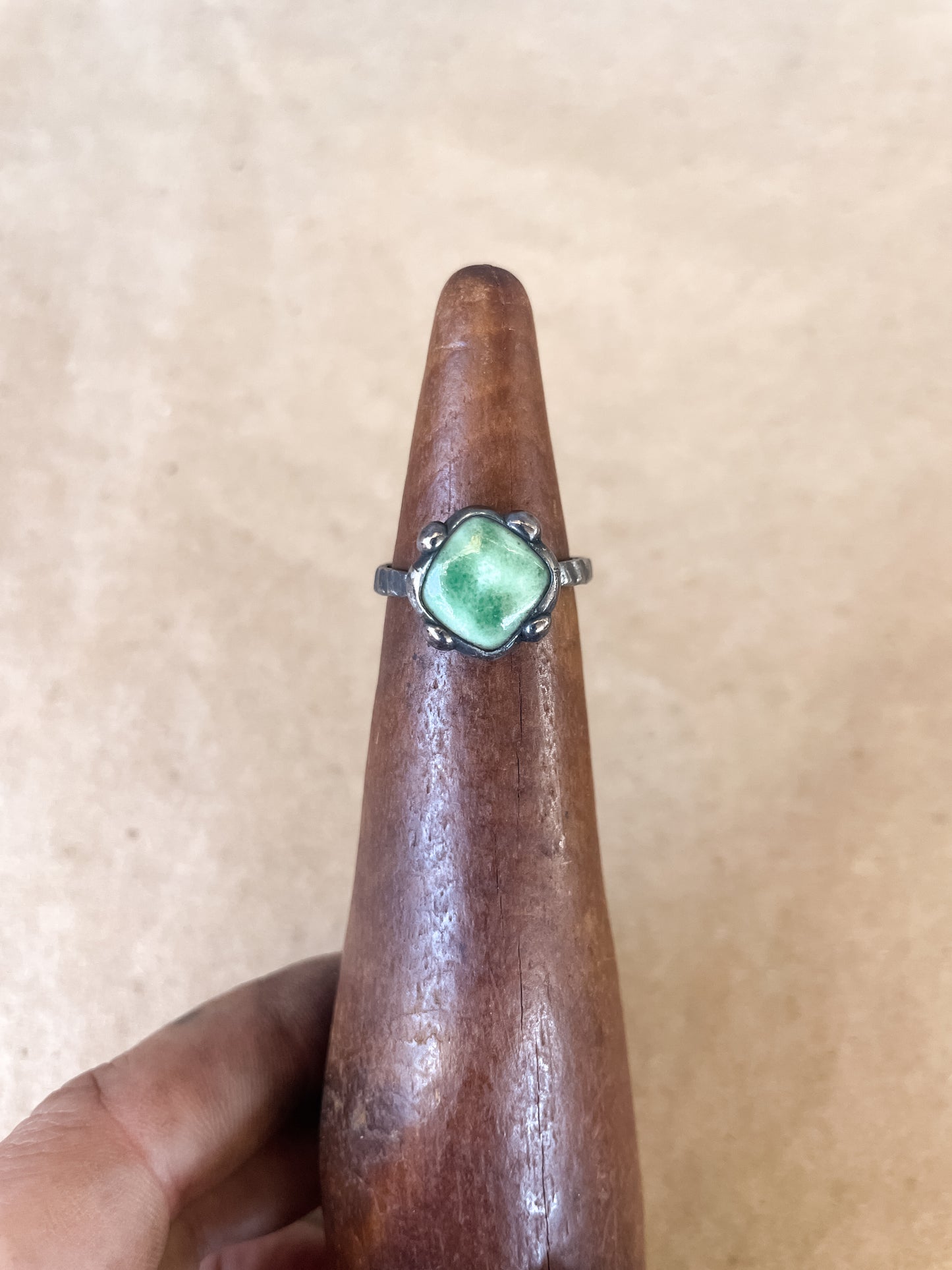 mossy green ring