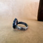 navy lily ring