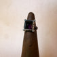 steady pyramid ring
