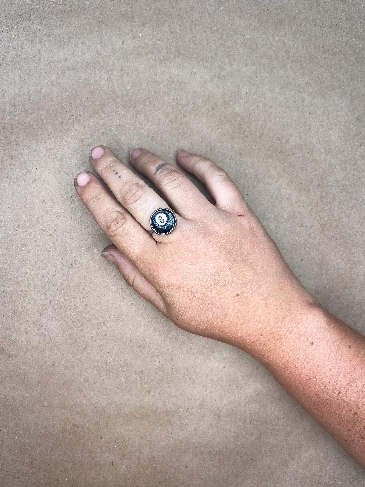 secora x rare mythos eight ball ring