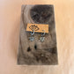 swirl spike earrings