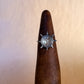gold sun pearl ring
