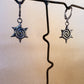 swirl spike earrings