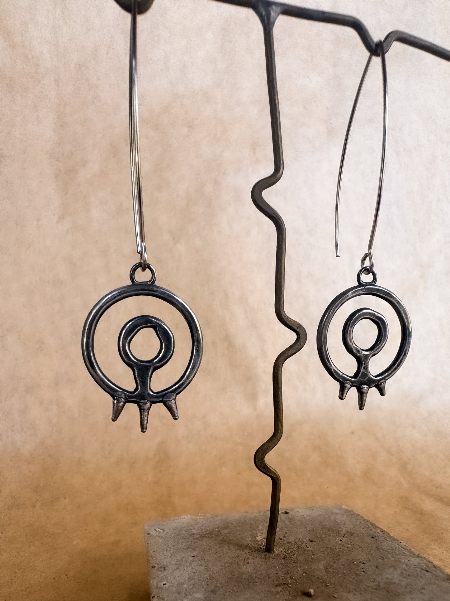 power sigil earrings