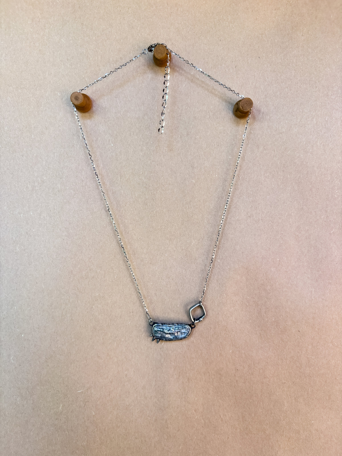 haunted river thread necklace