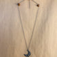 large crescent moon necklace
