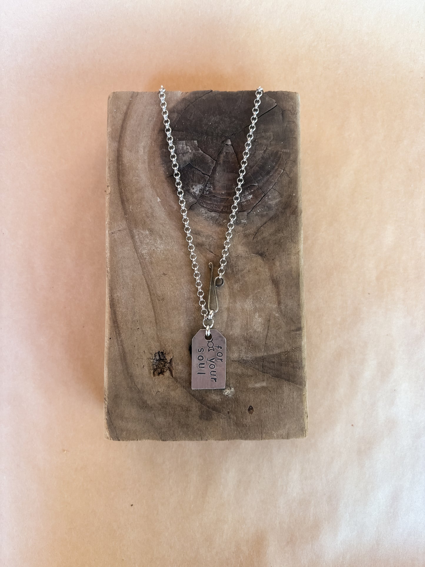 for your soul tag necklace