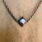 shark blue pearl choker