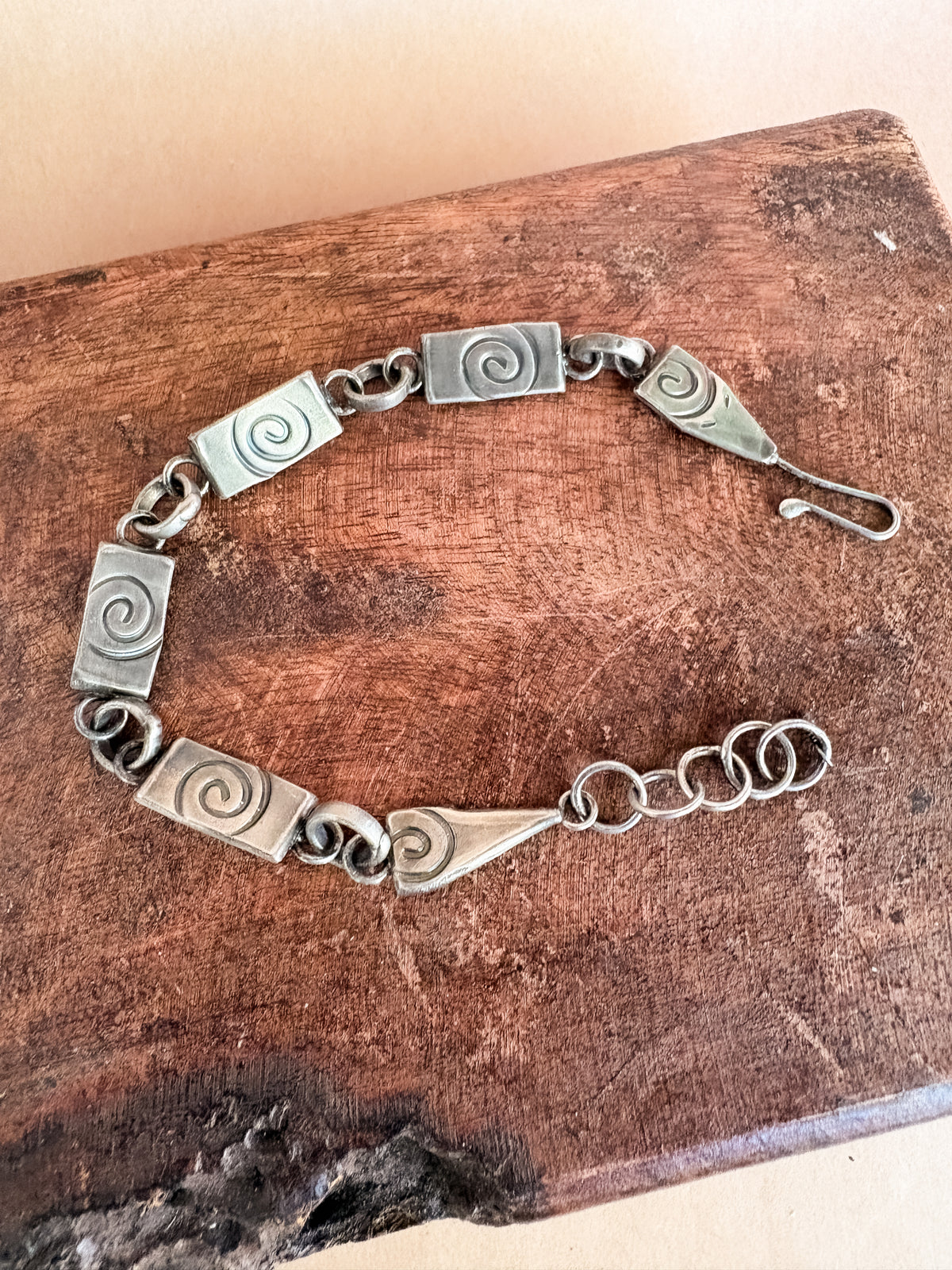 swirl snake bracelet