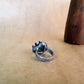 spiked bronze pearl ring