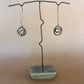 snake familiar earrings