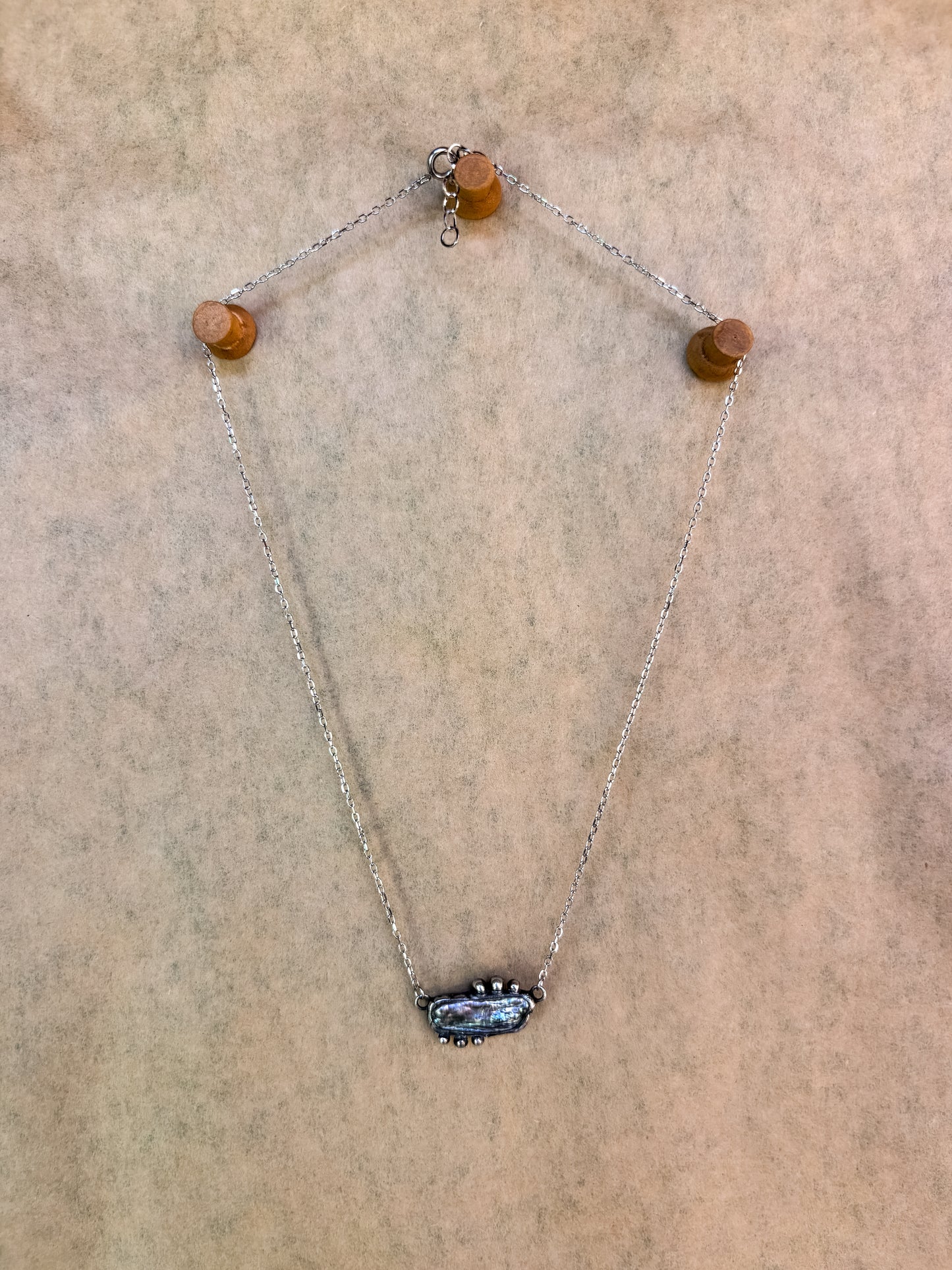 blue river pearl choker